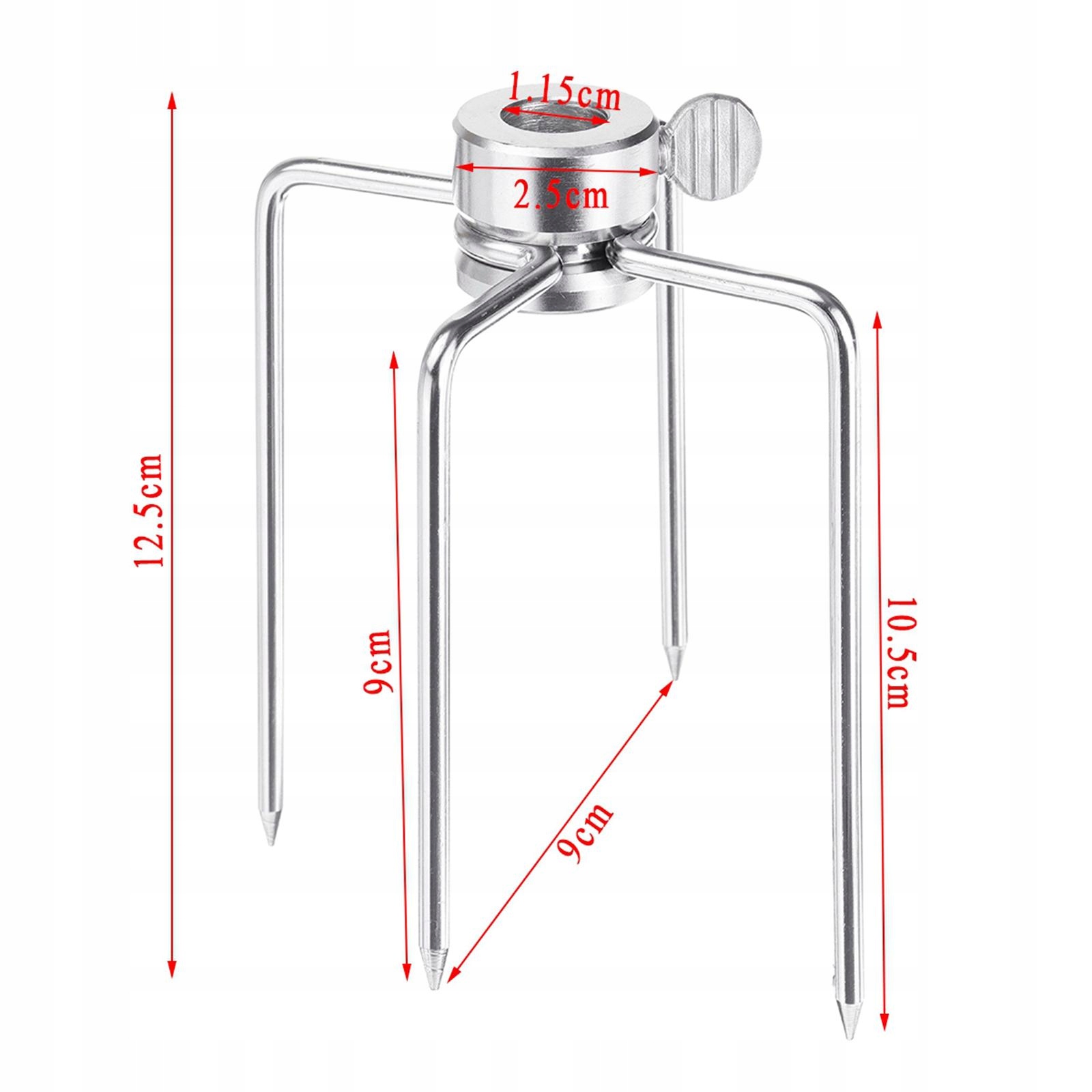 2x 1 para BBQ Spit Widelec Kurczak Wołowina Marka inny