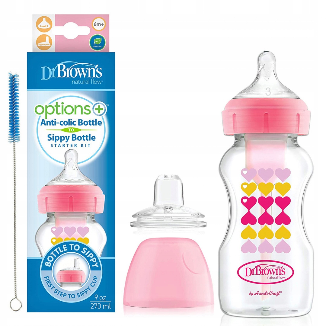 

Dr Brown's Options Butelka Szeroka Ustnik 270ml 6+