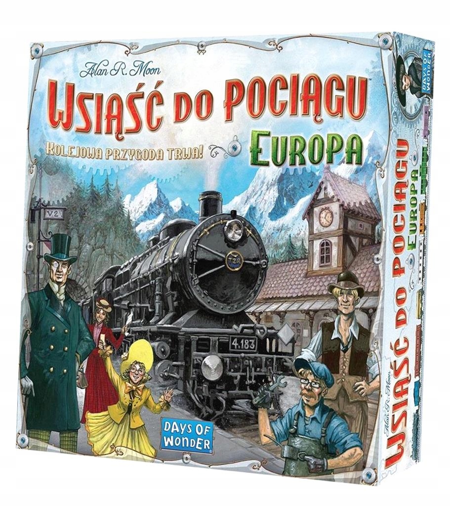 Wsiąść Do Pociągu: Europa Rebel Alan Moon R.