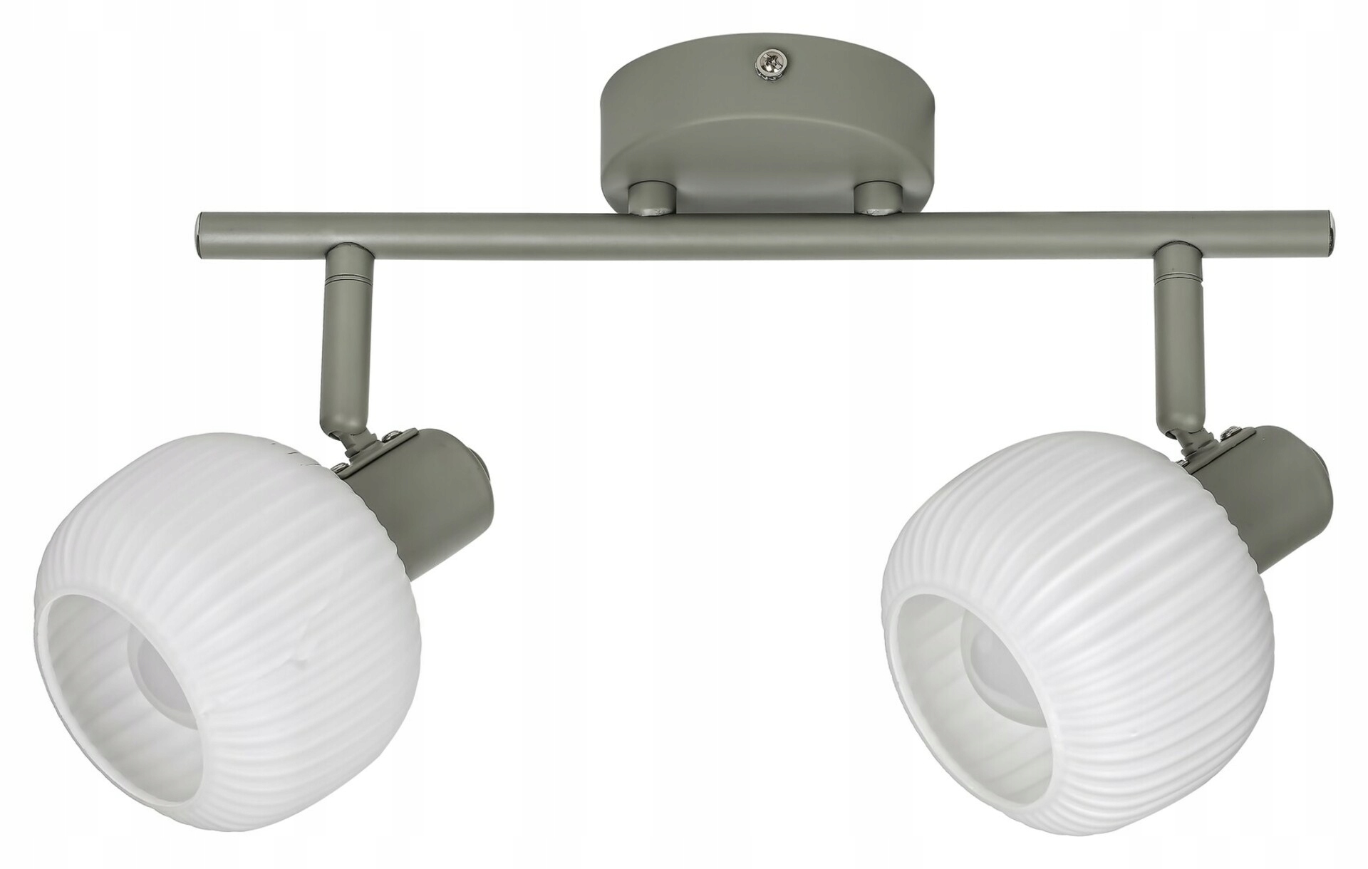 Bodové svítidlo Rabalux Soraya E14, 2x40W, šedá, sklo, IP20