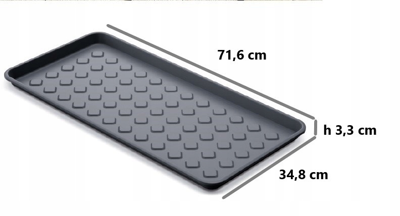 OCIEKACZ PODSTAWKA WIELOFUNKCYJNA DO DOMU I OGRODU Materiał pvc