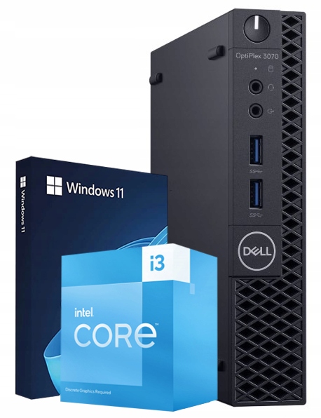 DELL OptiPlex 3070 Core i3-9100 メモリ8GB ❸ Dell 3070 I3 9100 - Niska cena na Allegro