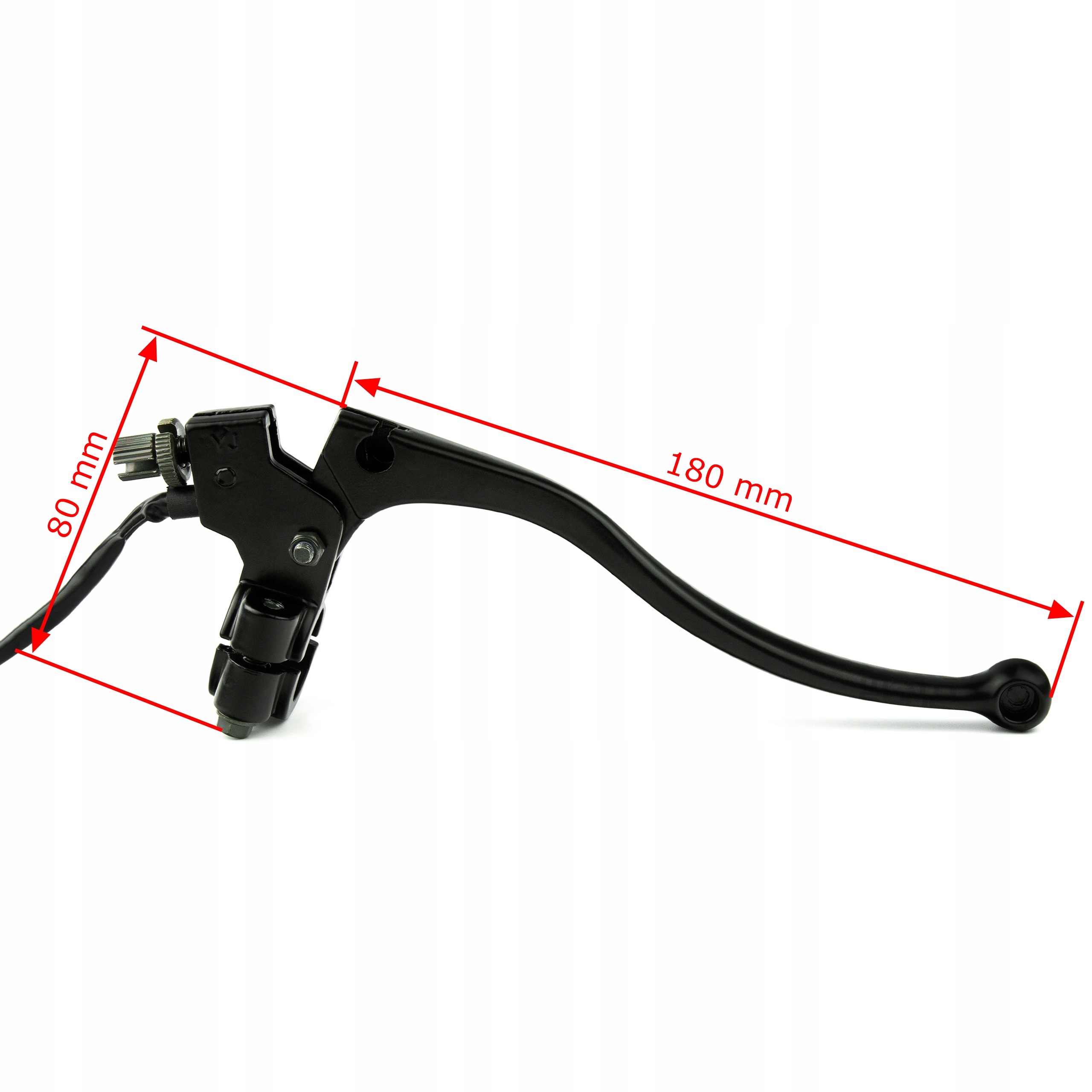 DŹWIGNIA SPRZĘGŁA Z KORPUSEM ATV 250 STXE CZARNA Producent inny