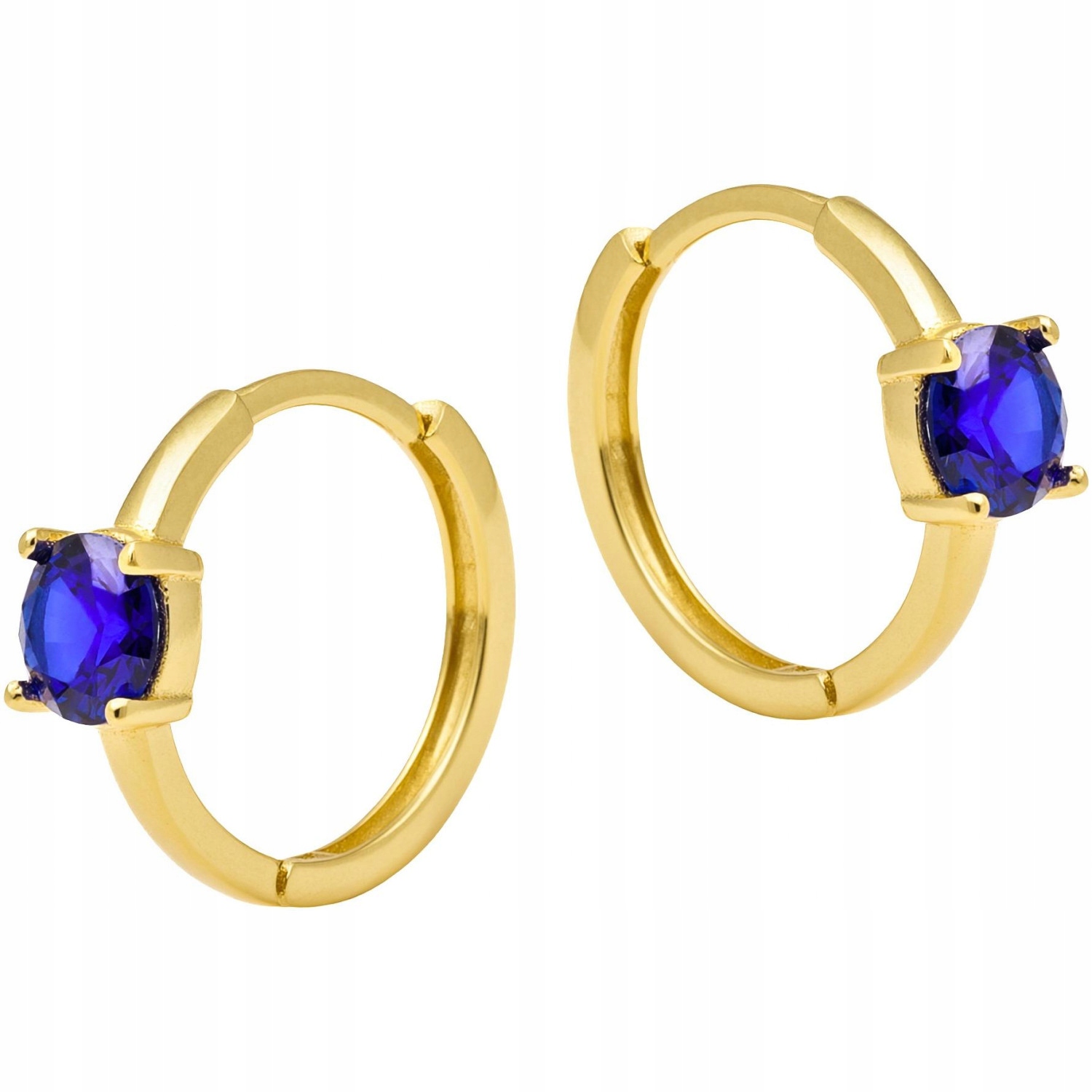 Náušnice dámské Harf zlato 585 kruh