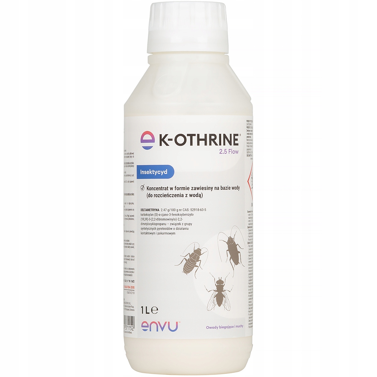Tekutý Koncentrát Proti Insekticidům 1 L Deltamethrin 2,47 G Na Šváby