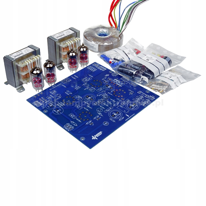 Sluchátkový zesilovač redukce šumu Rs TubeHeadamp s lampami ECC82 Jj