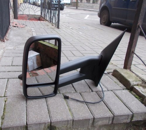 LUSTERKO LEWE VW CRAFTER SPRINTER W906 6 PIN DŁUGIE ORYGINAŁ