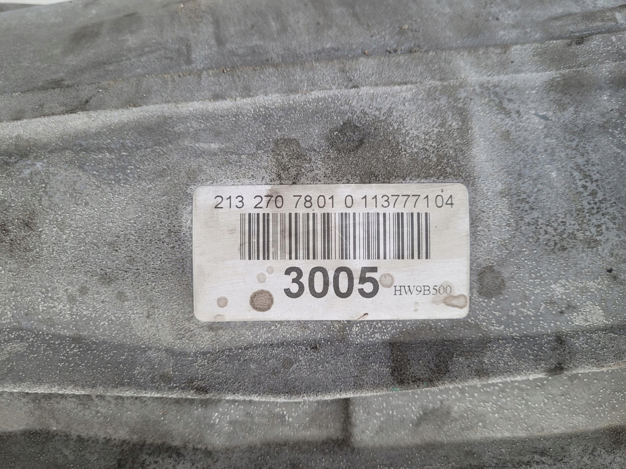 Getriebe 2132707801 725007 MERCEDES E 350 W213 2.0 CGI HYBRID