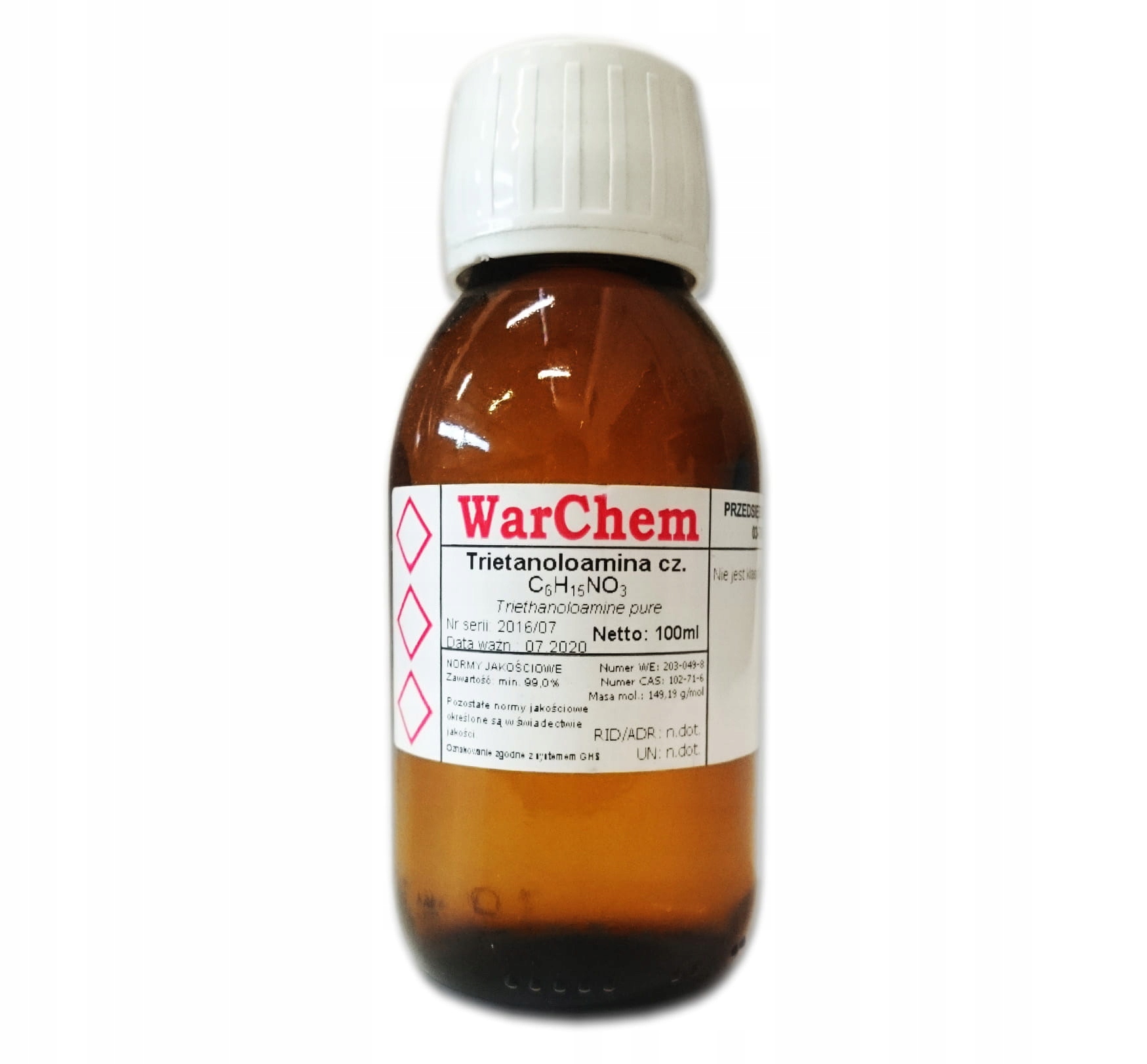 

Trietanoloamina 100ml Warchem [58764]