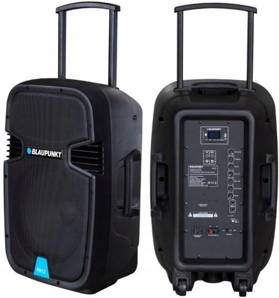 GŁOŚNIK PA15 KOLUMNA KARAOKE SYSTEM AUDIO Zasilanie akumulatorowo-sieciowe