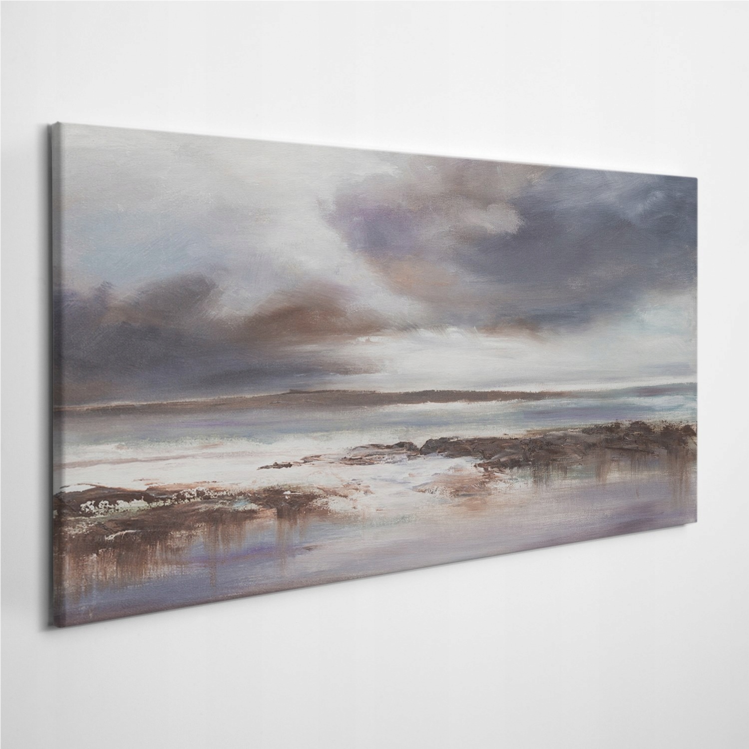 

Zdjęcie na foto-obrazie Plaża Morze Sztorm 120x60