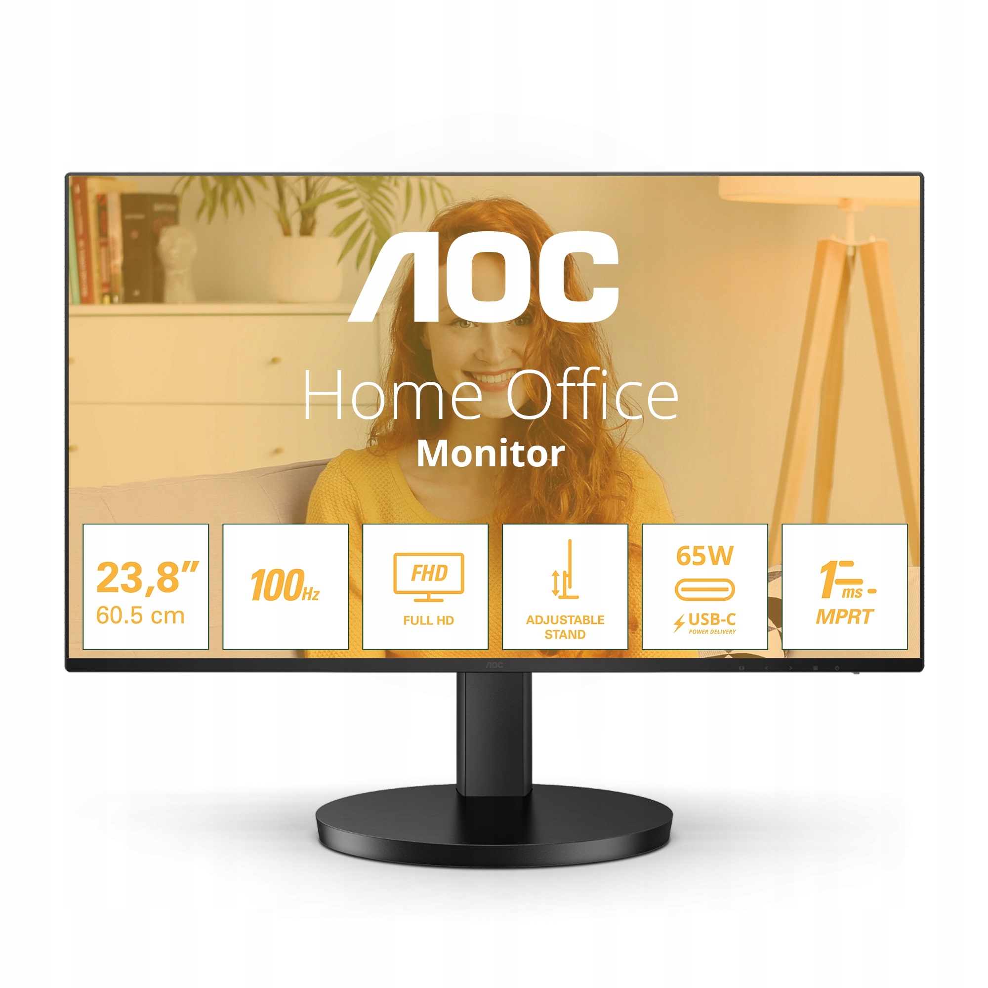 Led Monitor Aoc 27B3CF2 27" 1920 x 1080 px
