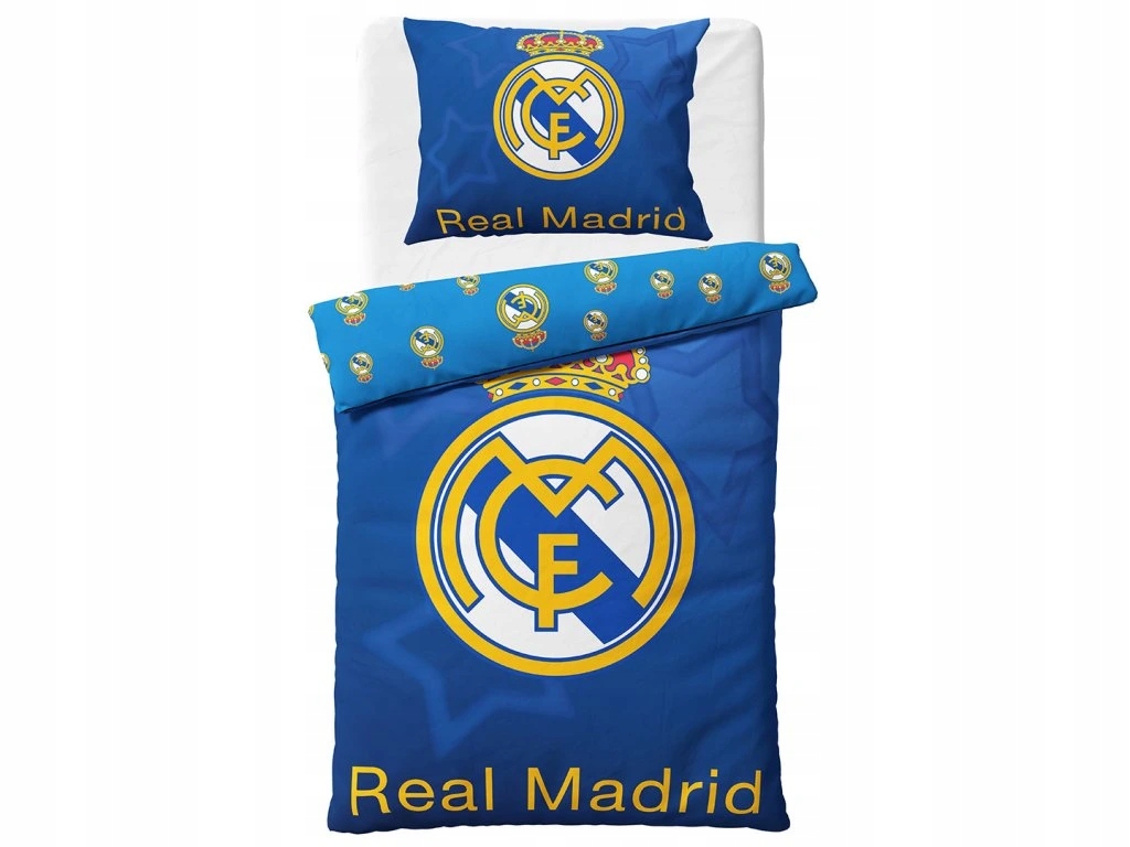 Sada Povlečení Real Madrid 140 x 200 cm 100% Bavlna Mbappe Licence