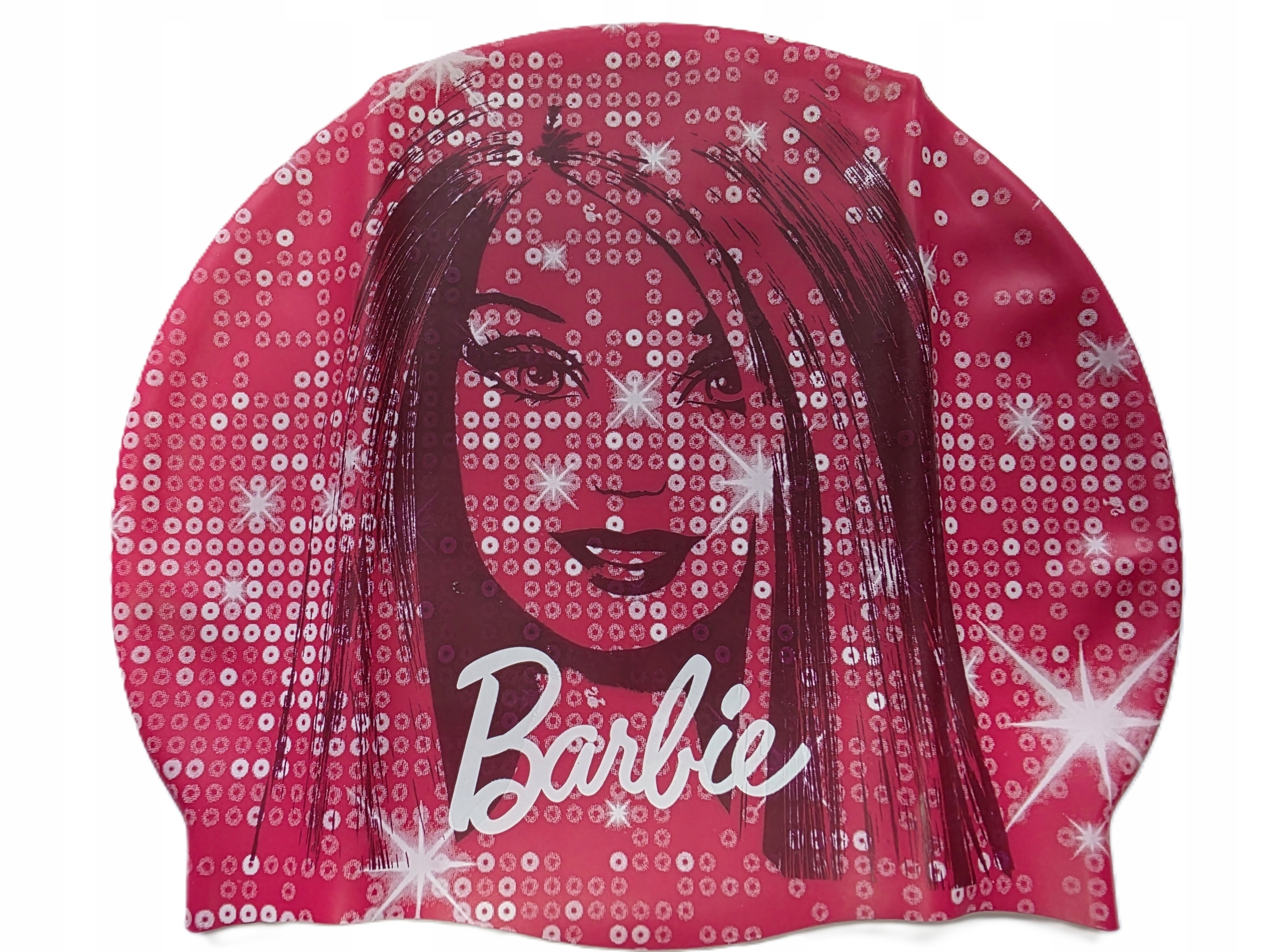 Czepek Pływacki Arena Barbie Silikon Różowy