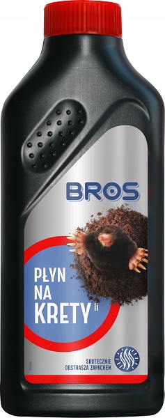 

Bros Płyn Środek Na Krety Odstraszacz Nornic 1 L
