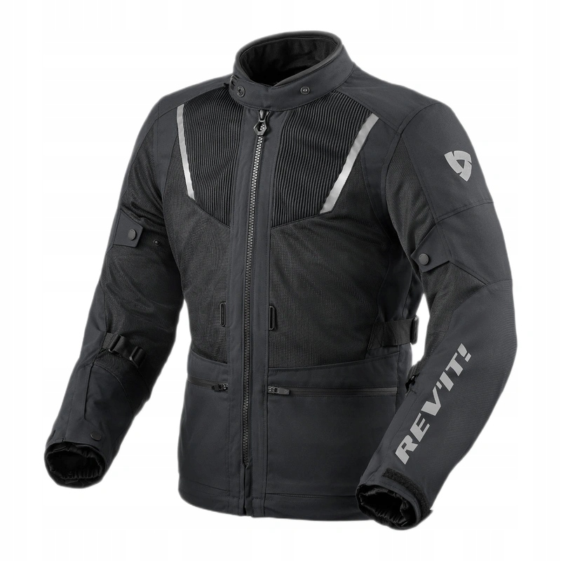 Textilná motocyklová bunda Revit Levante 2 H2O Black čierna