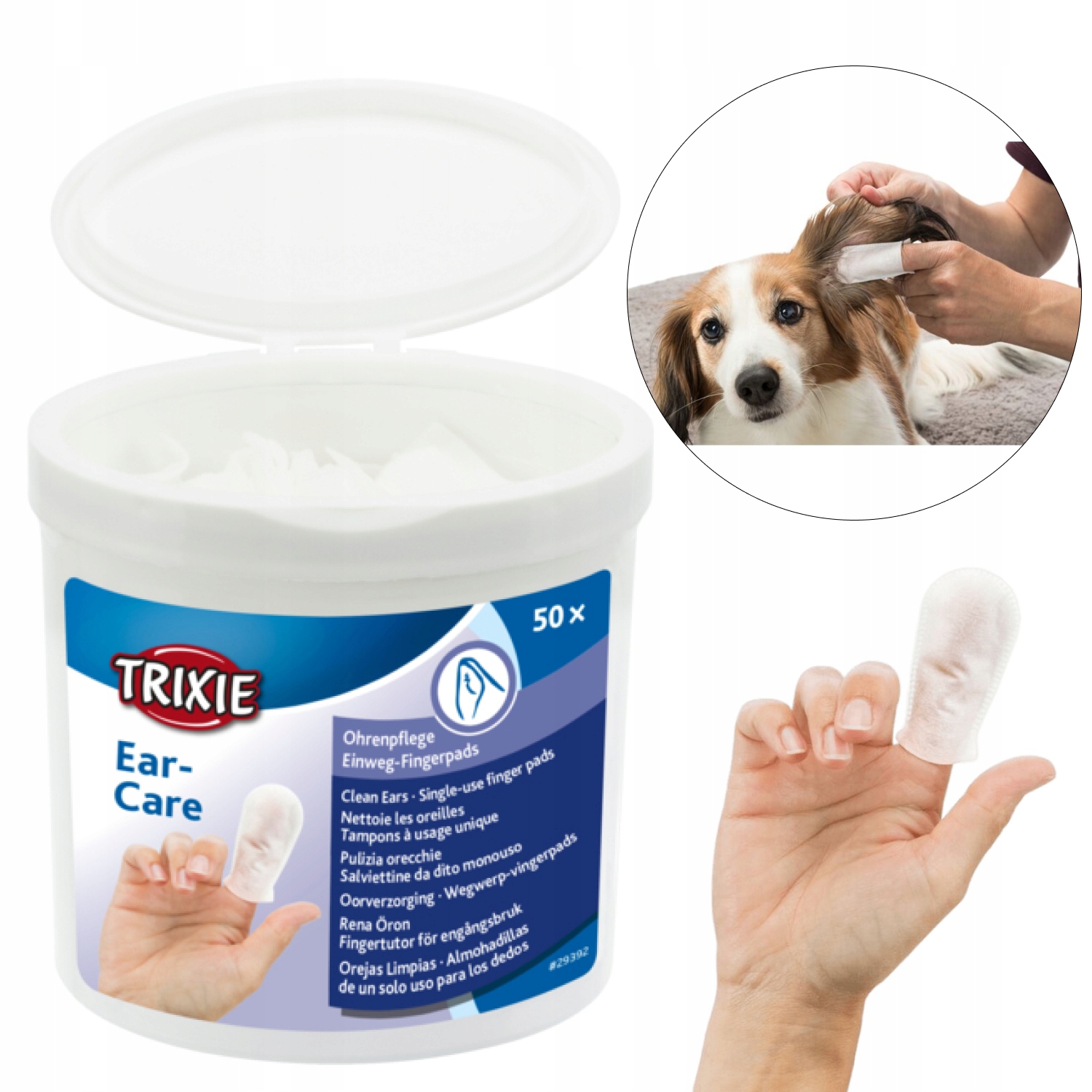 Trixie Nak adki na palce Ear Care 50szt. 13453045130 Allegro.pl