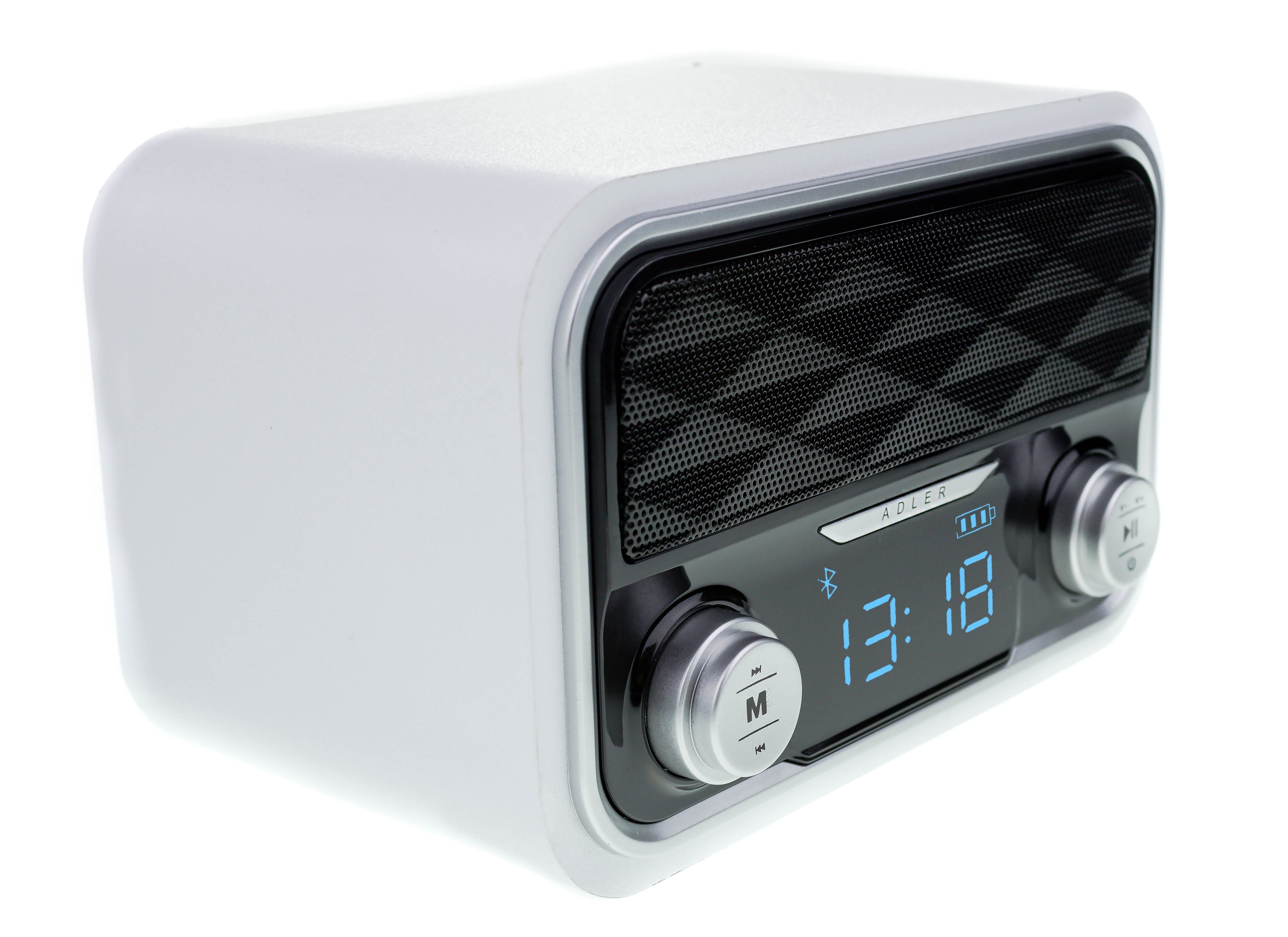 RADIO KUCHENNE RETRO PRZENOŚNE BLUETOOTH USB SD FM Zasilanie sieciowo-bateryjne