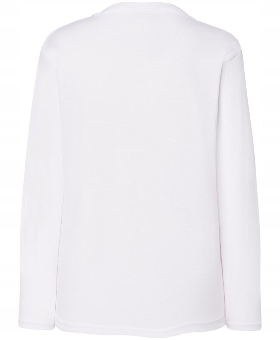 TSHIRT bluzka biała pod albę 12-14 długi rękaw 152 Rozmiar 152