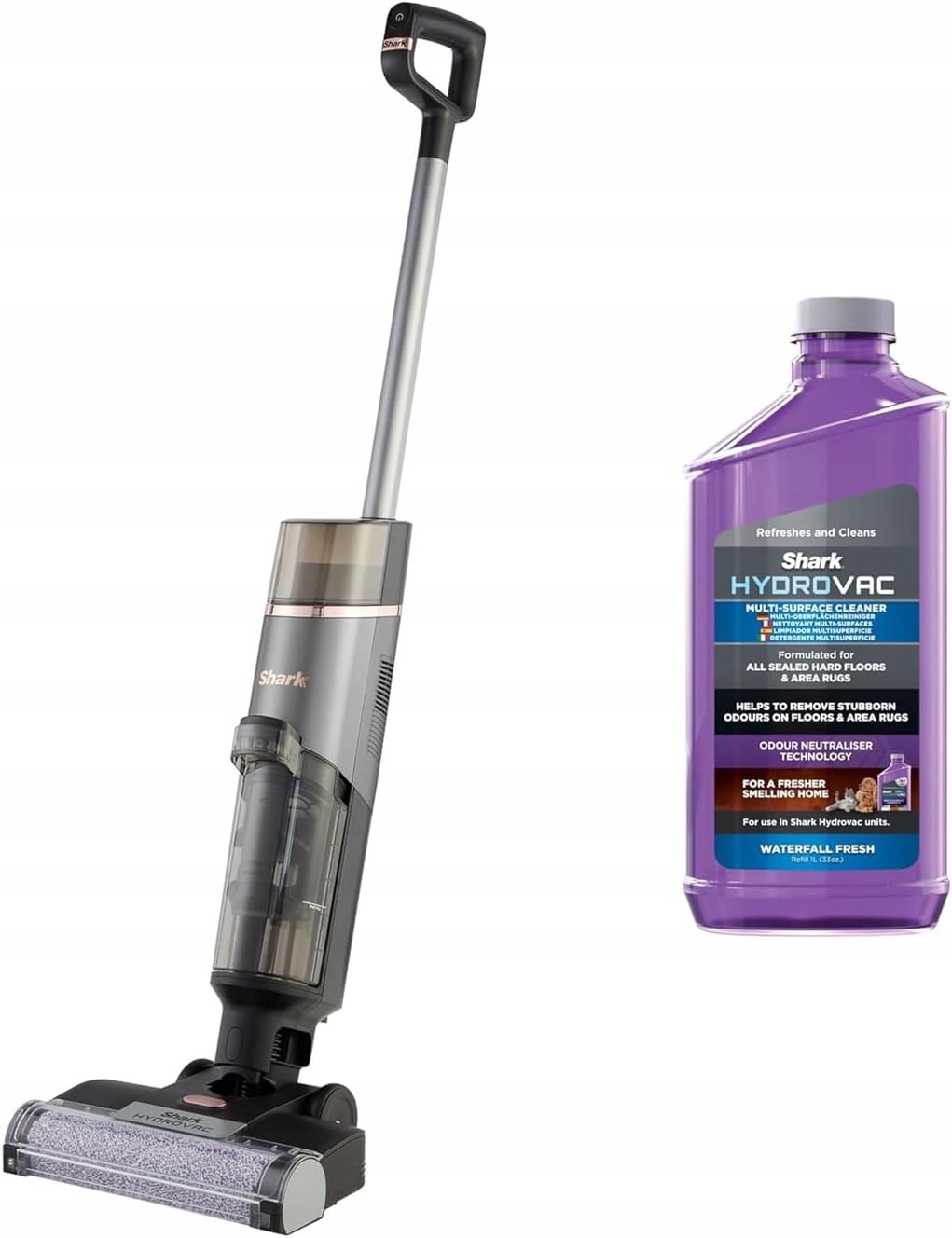 Shark HydroVac WD210EUCP Bezprzewodowy Odkurzacz 2w1 Myjący z płynem 1,5l