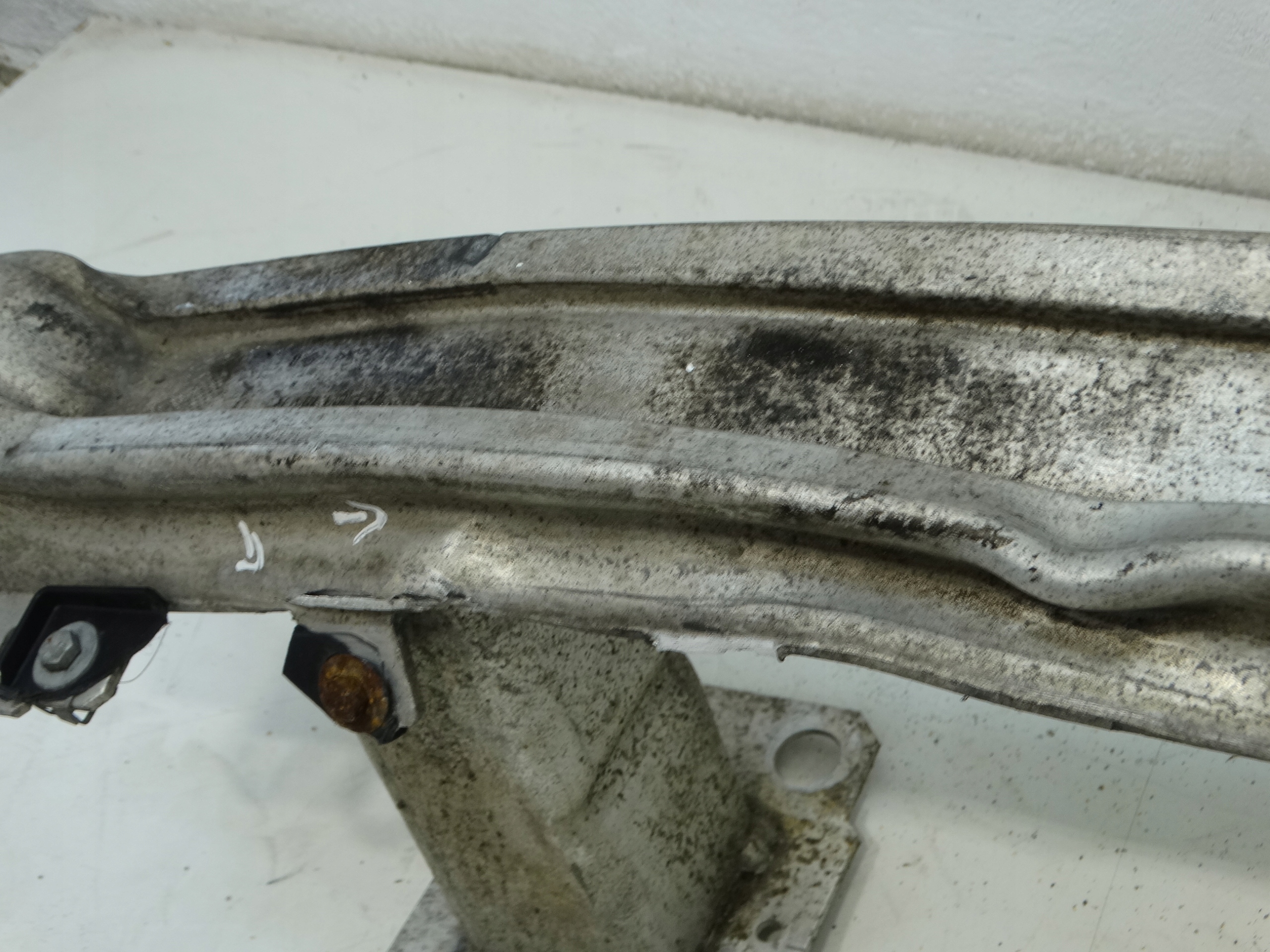 sider aluminium below bumper front RENAULT SCENIC III 09-13r.