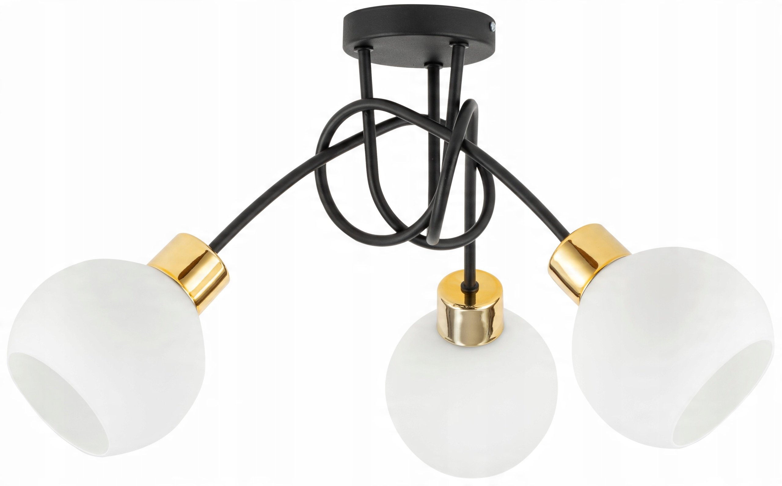 

Nowoczesna Lampa Wisząca Sufitowa Szklane Kule Led