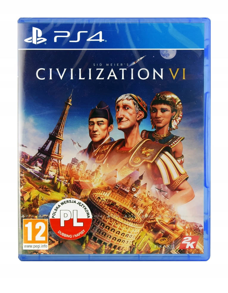 

Cywilizacja 6 Civilization VI PS4 Dubbing Pl Płyta