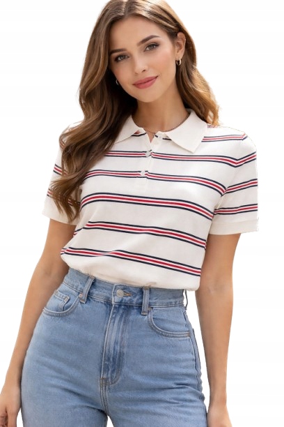 Stylová Pruhovaná Polokošile Jean Louis Paris-tu – Nová Kolekce