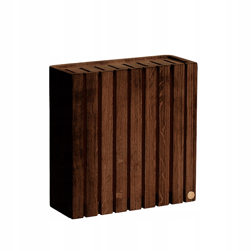 Andersen Furniture Wood Drevený blok Stojan na kuchynské nože hnedý