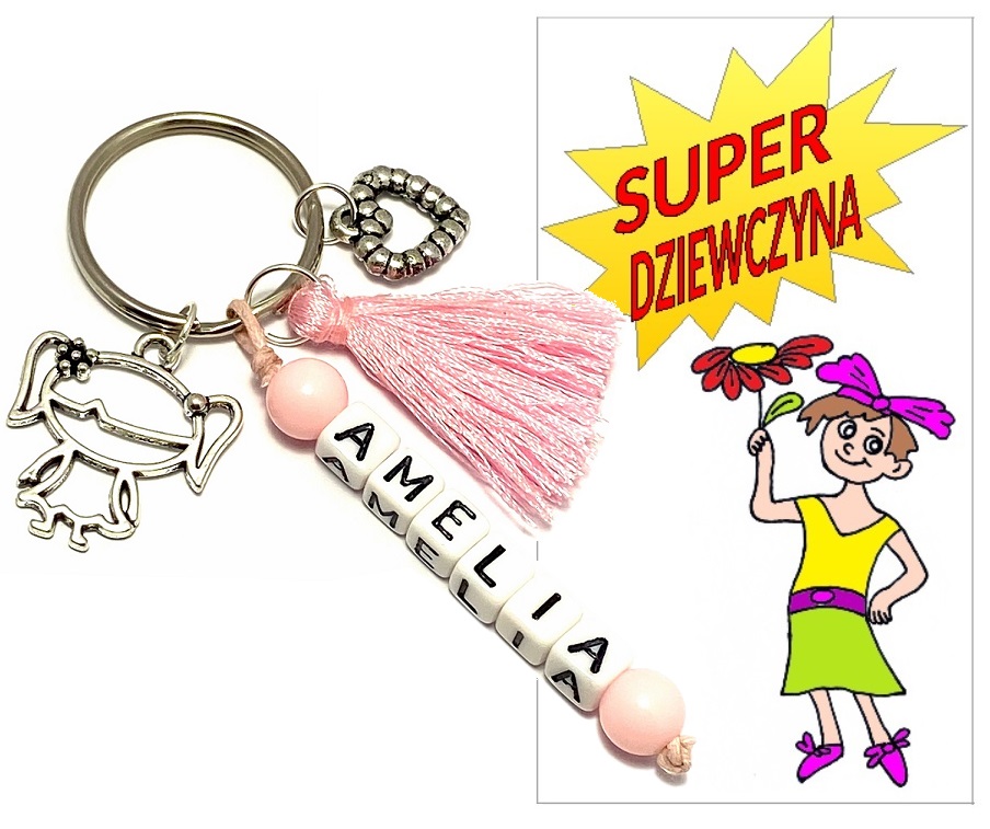 

Breloczek Z Imieniem Dzień Kobiet Szkoła