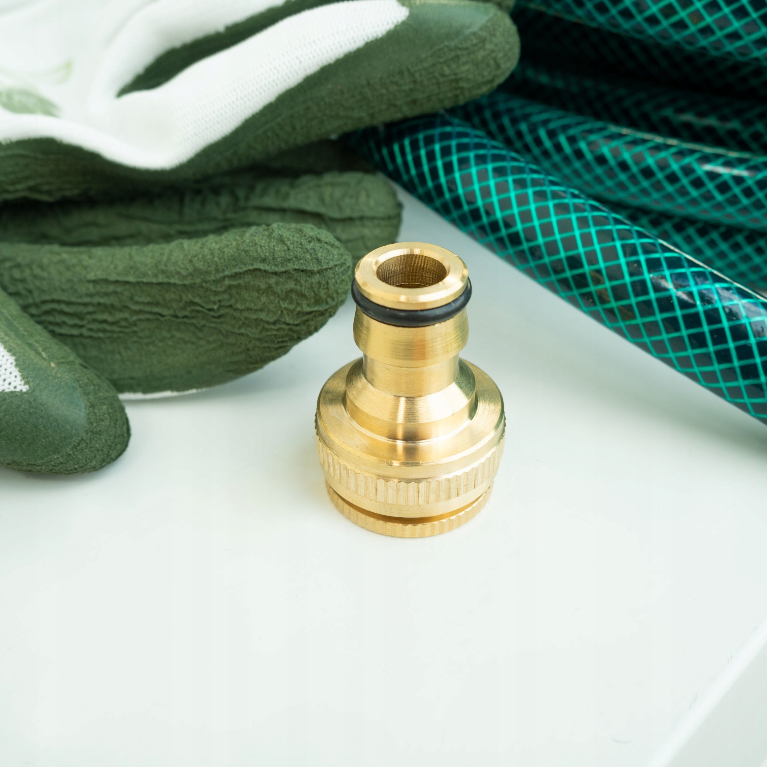 Przyłącze Sillar mosiądz adapter nypel redukcja na kran nakrętka GW 3/4 1/2 Marka Sillar