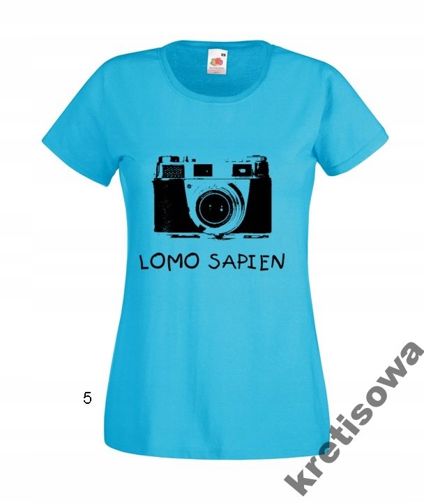 

Kolorowe Koszulki Fotograf Wzory Smiena Aparat