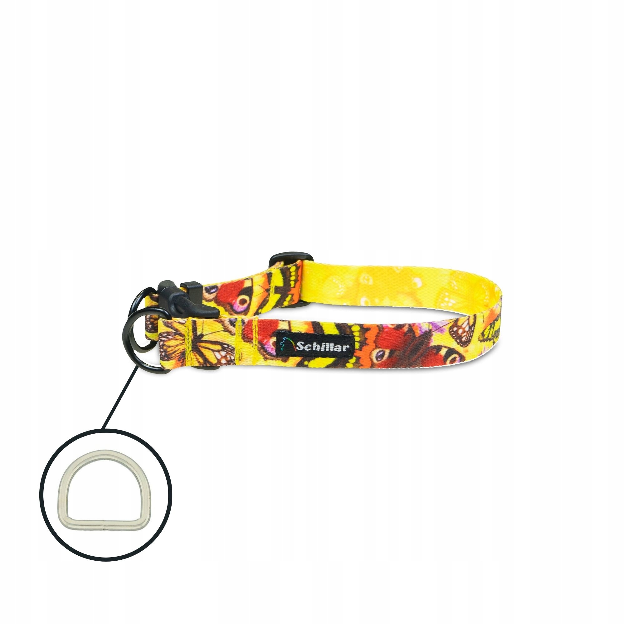 Obojek na sponu double lock pro velkého psa forever young L XL 40-60 cm