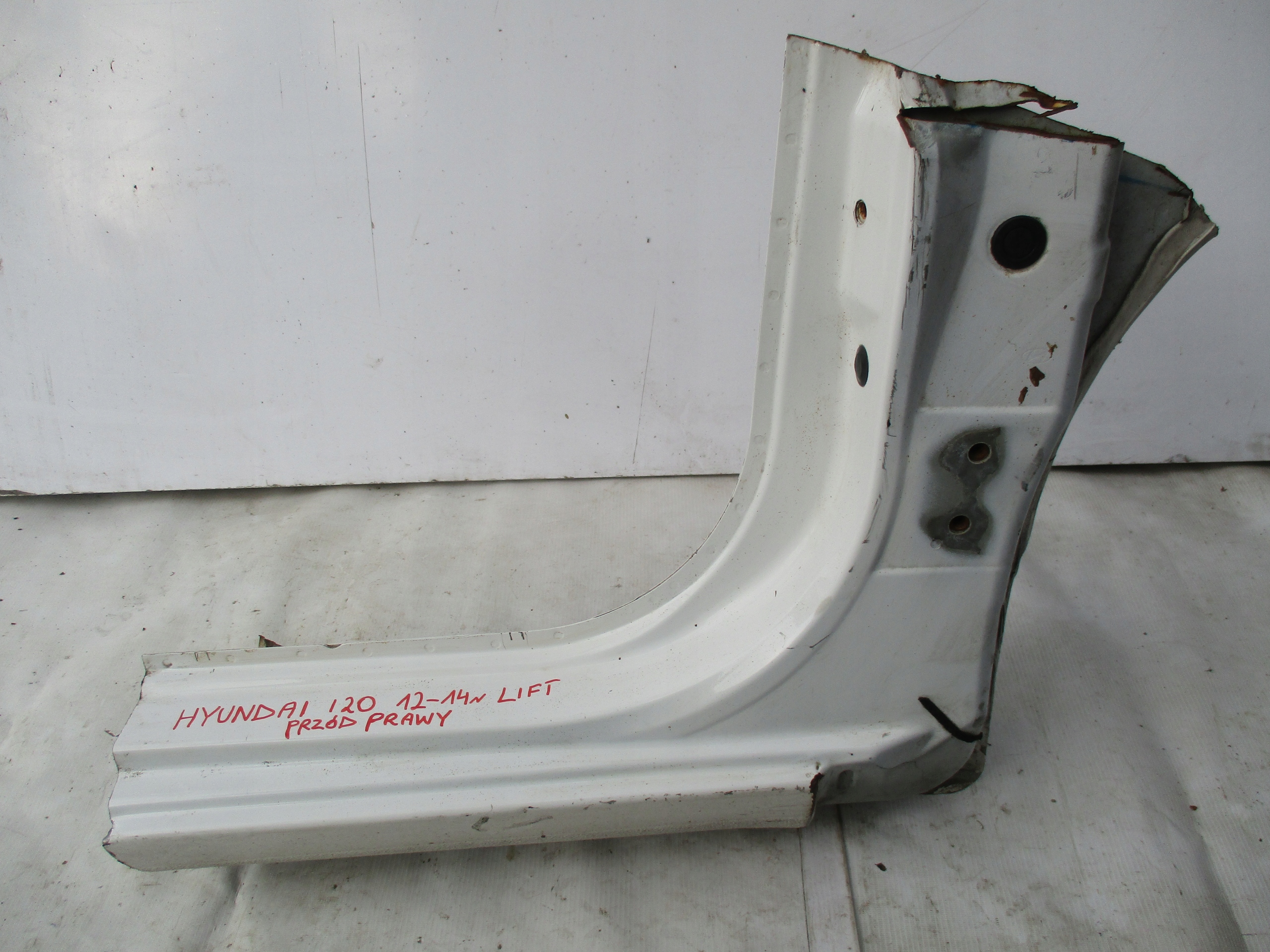 pillar right front Hyundai i20 lift 12-14r