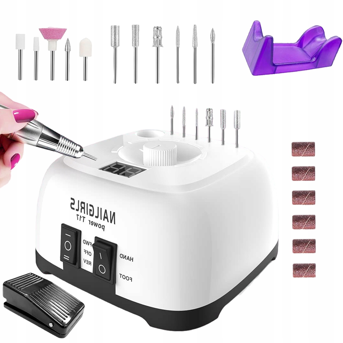 Bruska S Hliníkovou Rukojetí A Sadou Příslušenství