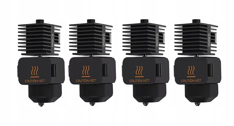 Hotendová tryska Komplet trysek pro Bambu Lab A1 A1mini 0.2/0.4/0.6/0.8 mm Krytky