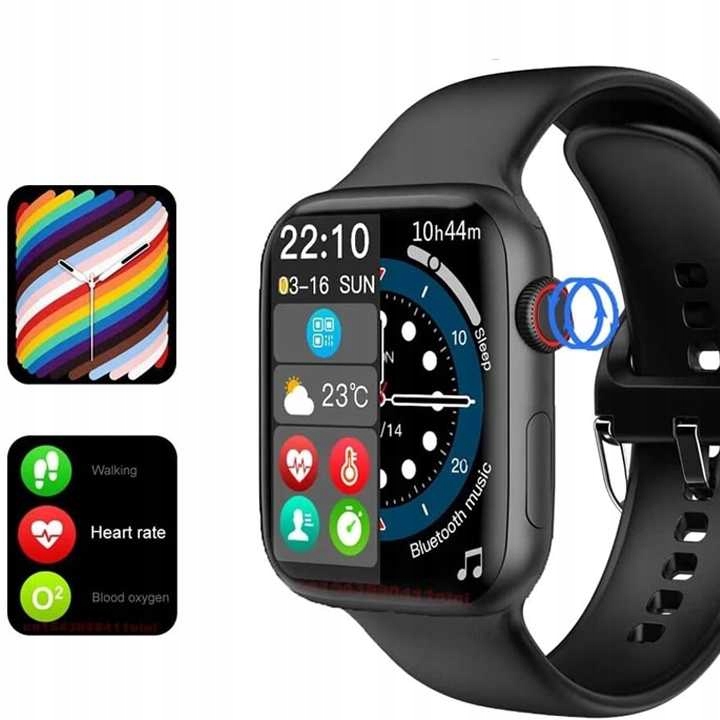 SMARTWATCH ZEGAREK DAMSKI POLSKIE MENU ROZMOWY SPORT SMART WATCH PRO Typ naręczny