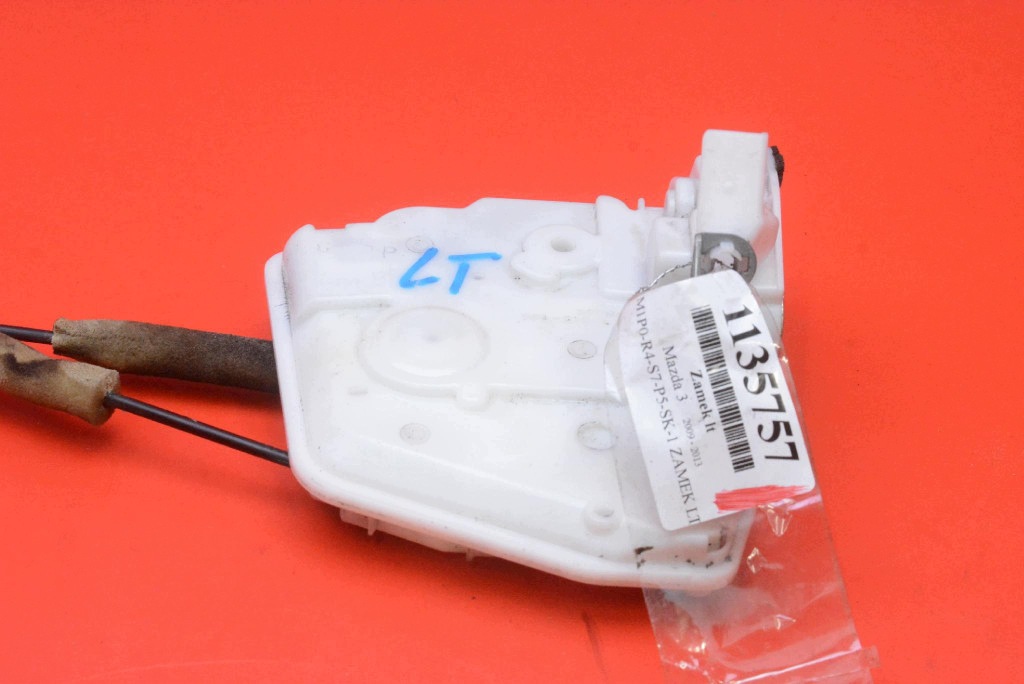 lock door left rear part rear MAZDA 3 II BL HB LIFT 09-13