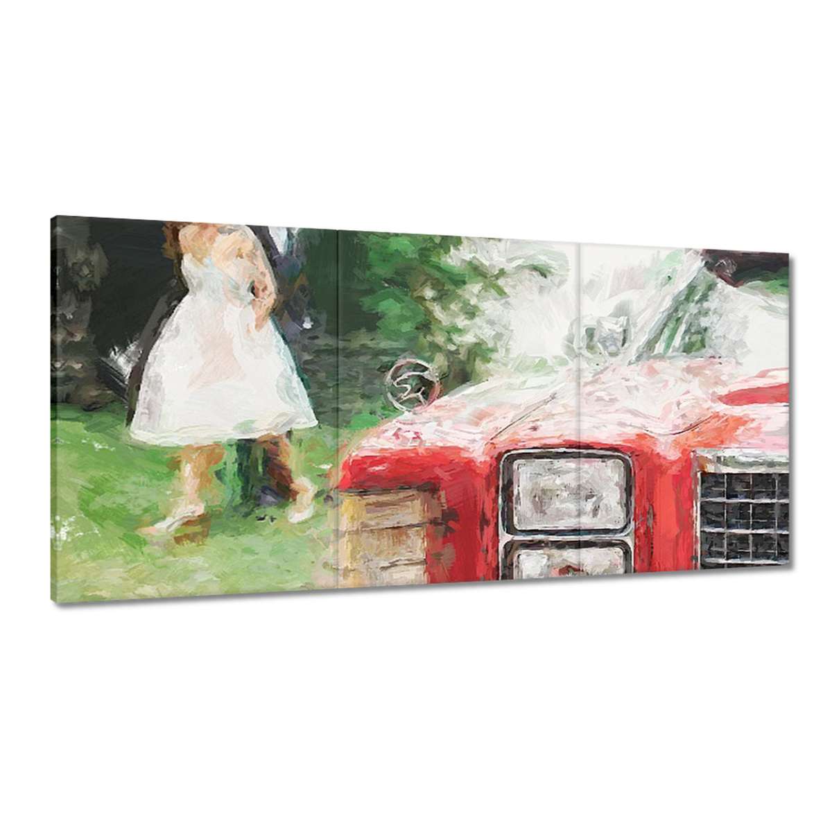 Obrazy 180x90 Výtlačok z vašej fotografie Olej
