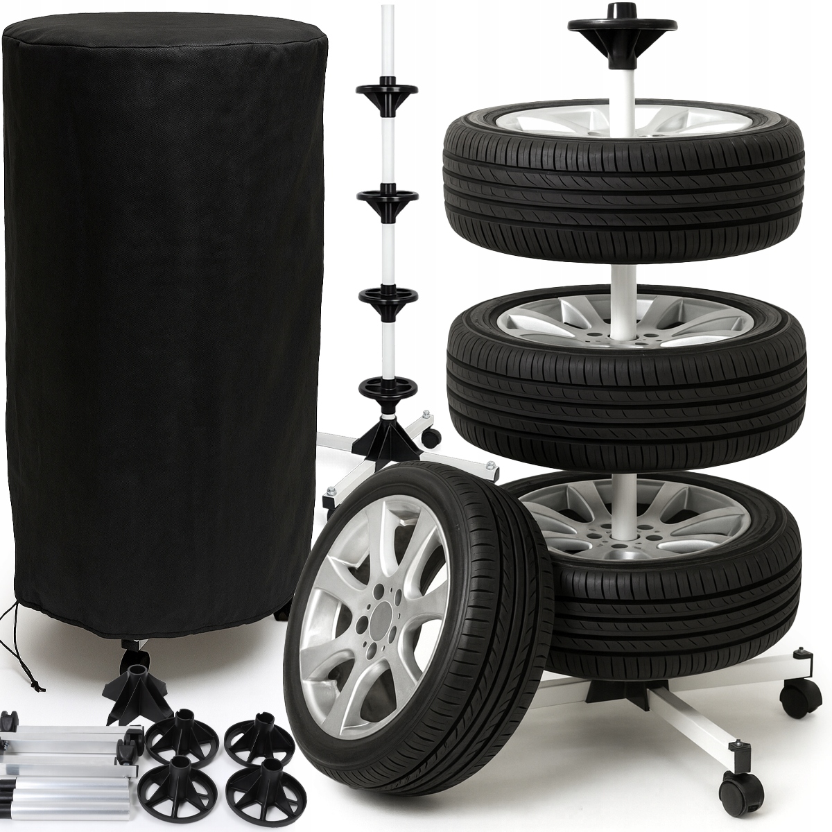 Stojan S Kolečky Věšák Na Kola Pneumatiky Ráfky Do Garáže Pouzdro