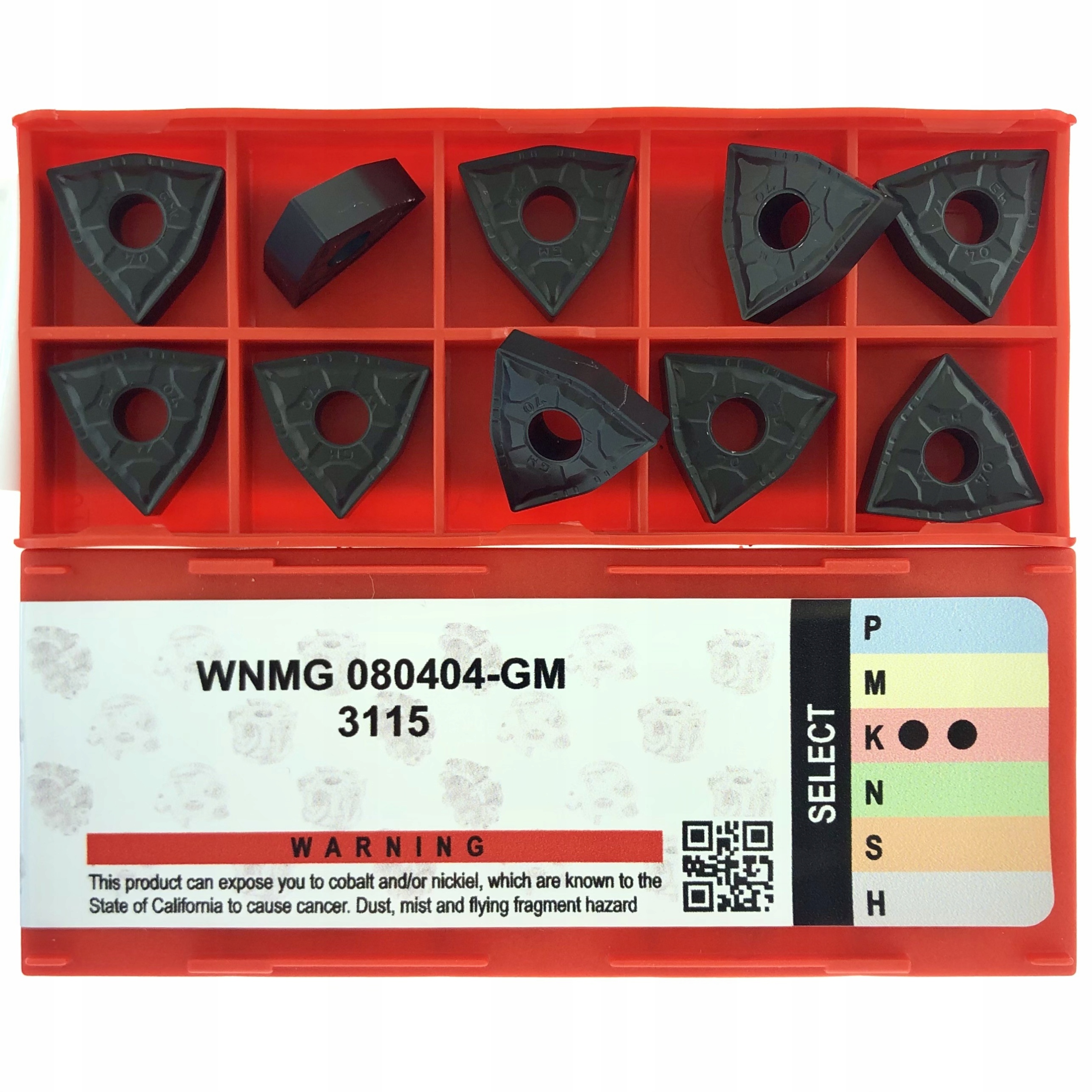 

Płytki węglikowe Wnmg 080404 Gm 3115 Żeliwo