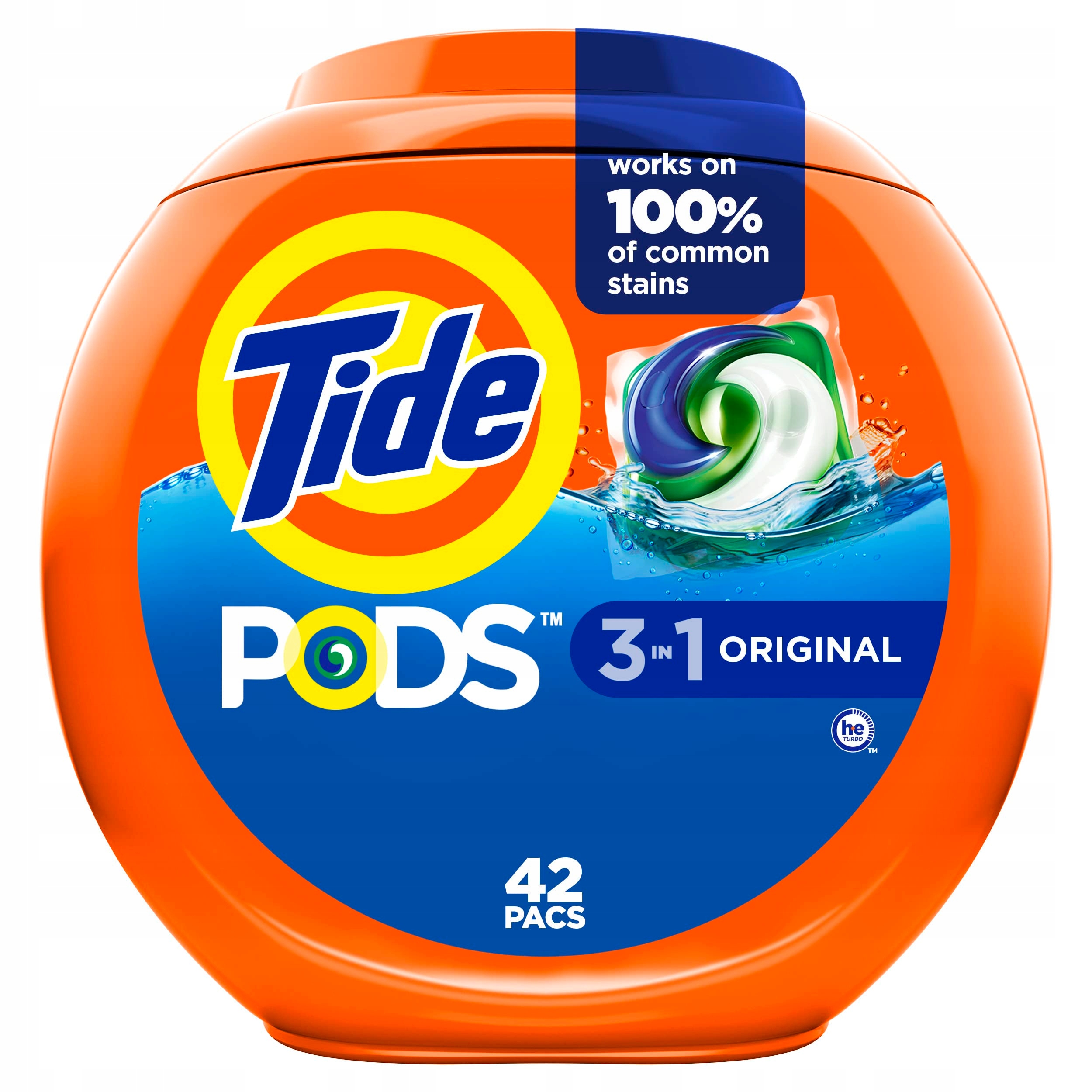 Kapsułki Do Prania Tide Pods Original 42 szt z Usa