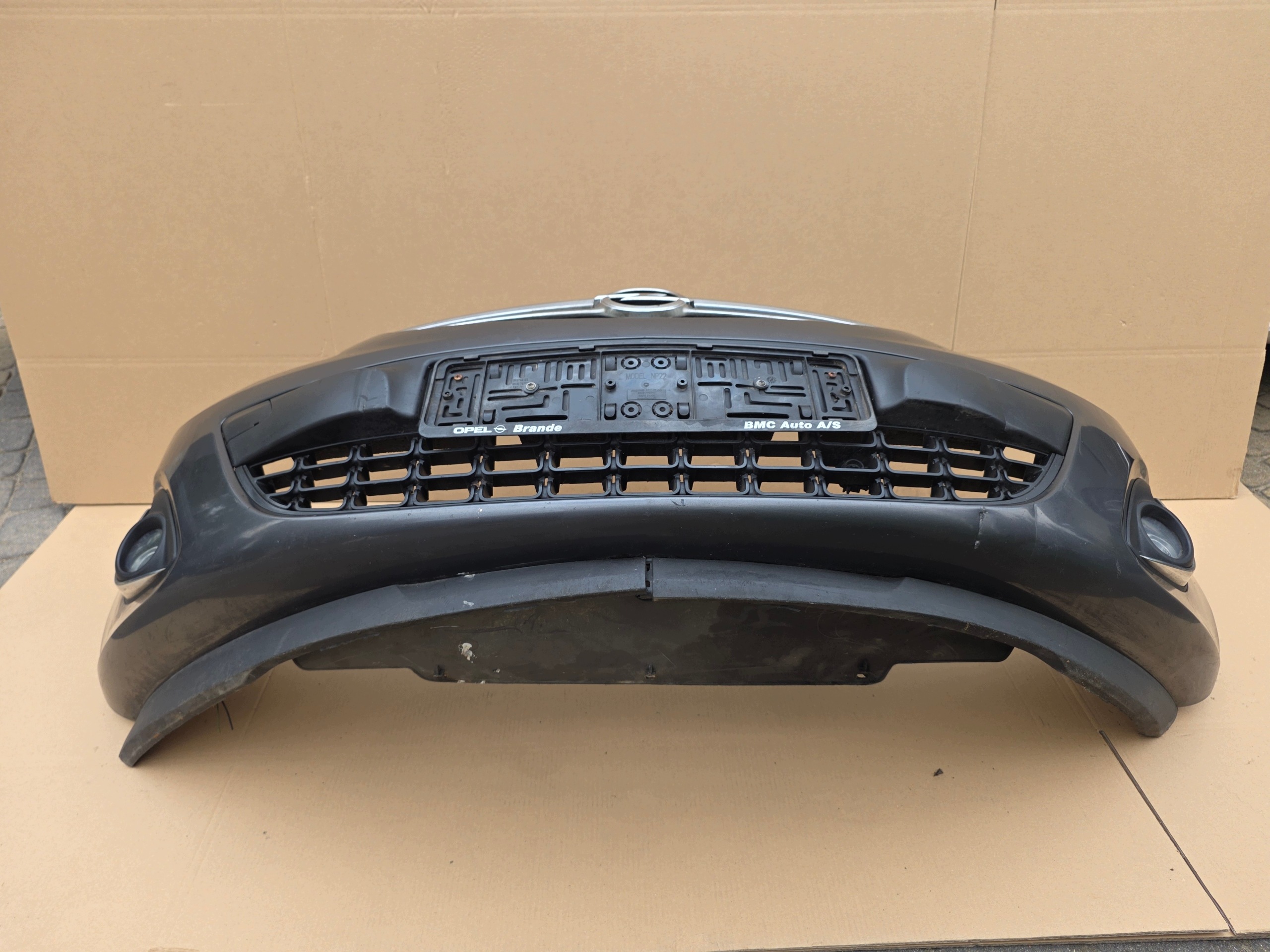 OPEL CORSA D LIFT polift bumper front front grille complete fog lights