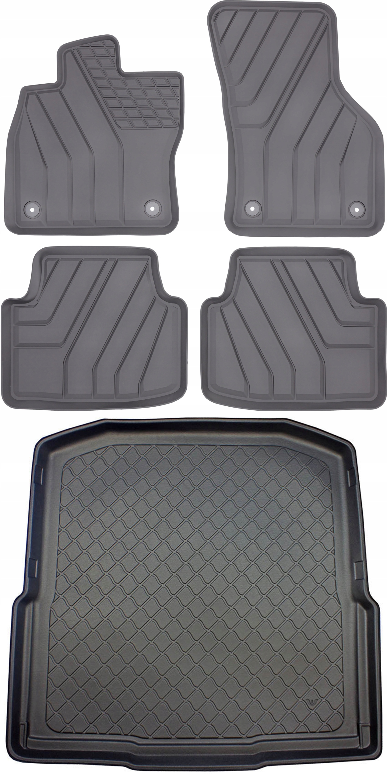 Škoda Octavia III 5E Kombi 5D 2013-2020 Sada Gumové rohože rohož