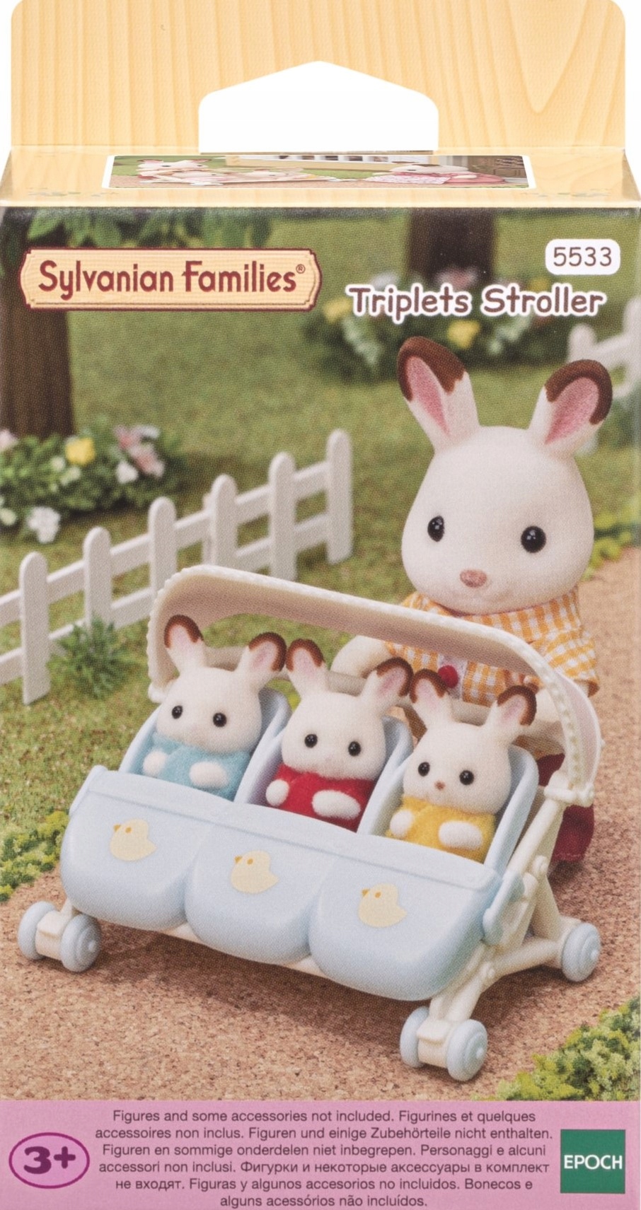 

Sylvanian Families 5533 Spacerówka dla trojaczków