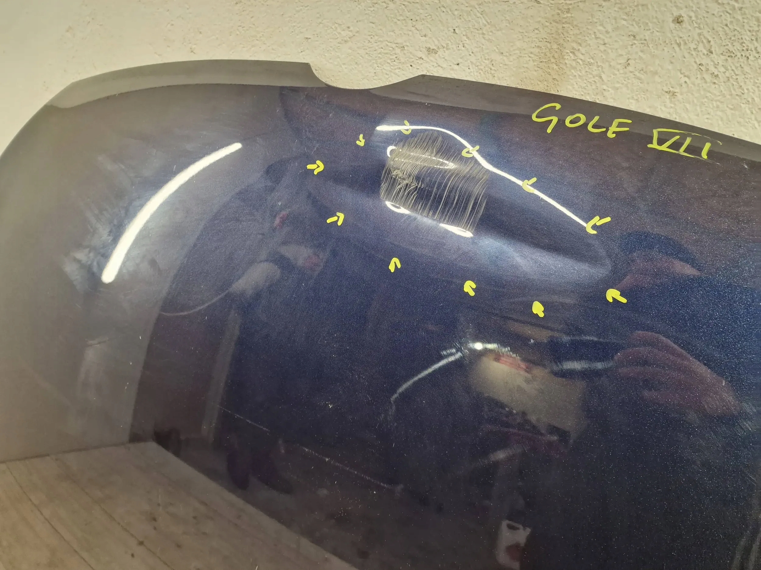 Motorhaube VW Golf V Bonnet Hood - Thumbnail 7