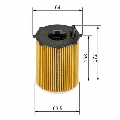 BOSCH FILTR OLEJU F 026 407 072 Producent części Bosch