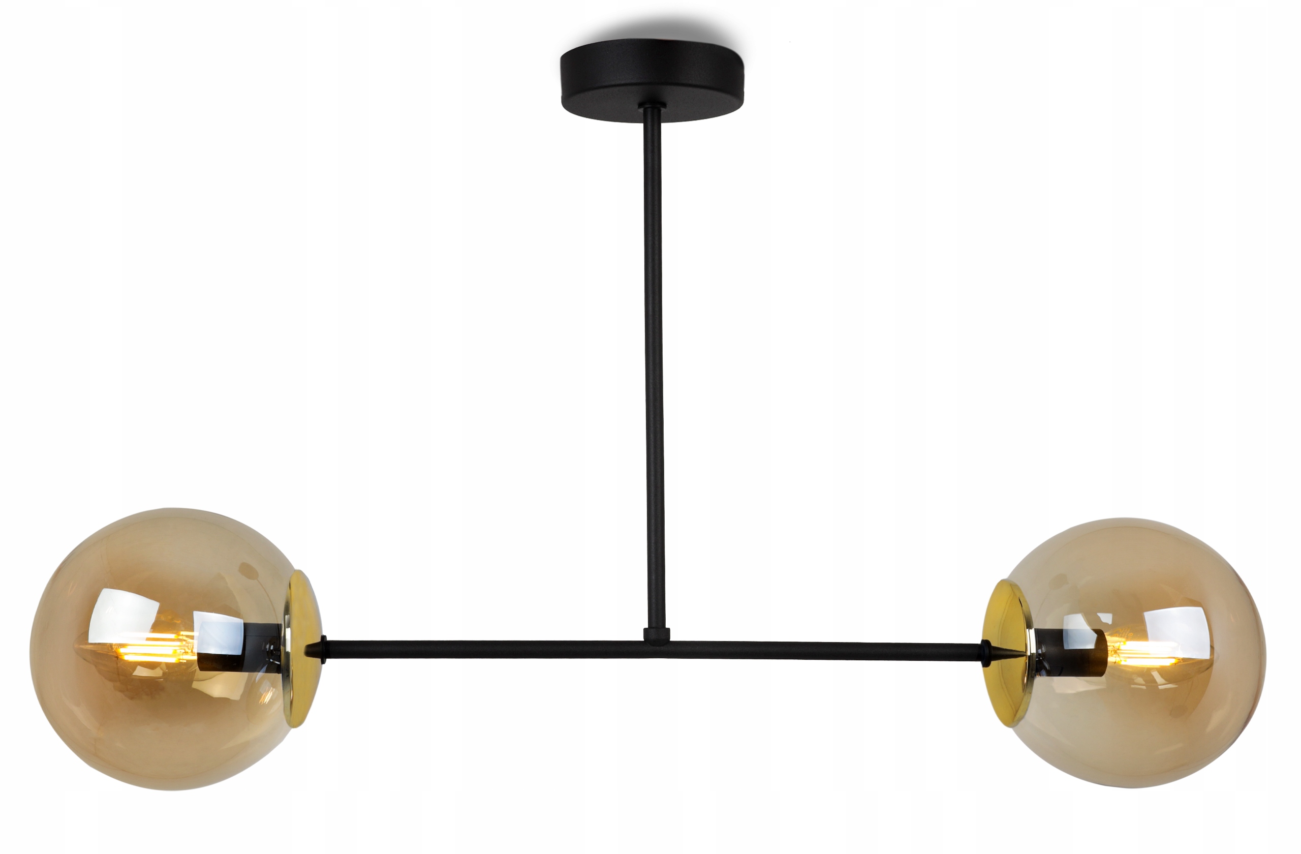 

Lampa Wisząca Nowoczesna Szklane Kule Żyrandol Led