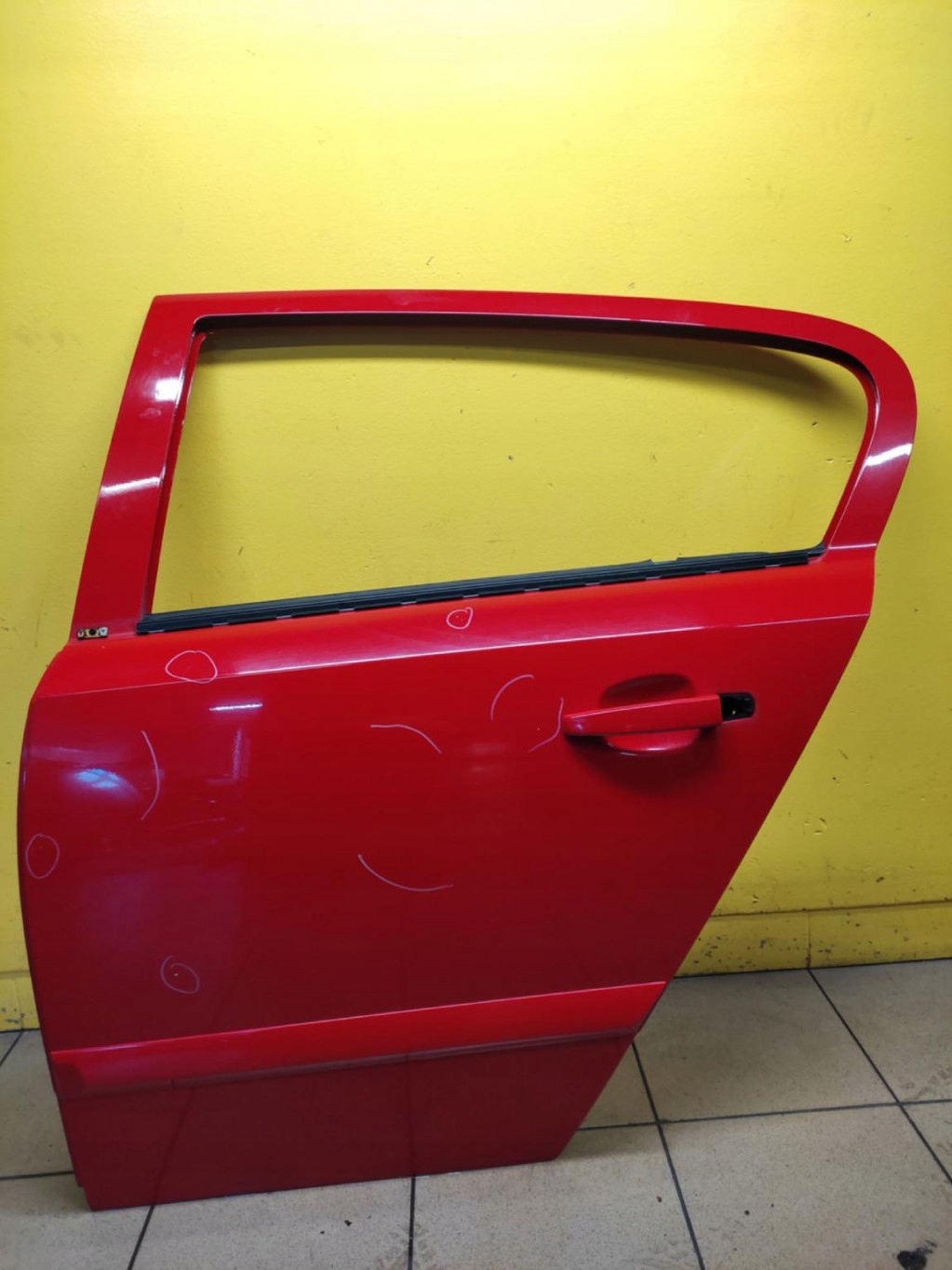 OPEL ASTRA H Tür links heck Y63U
