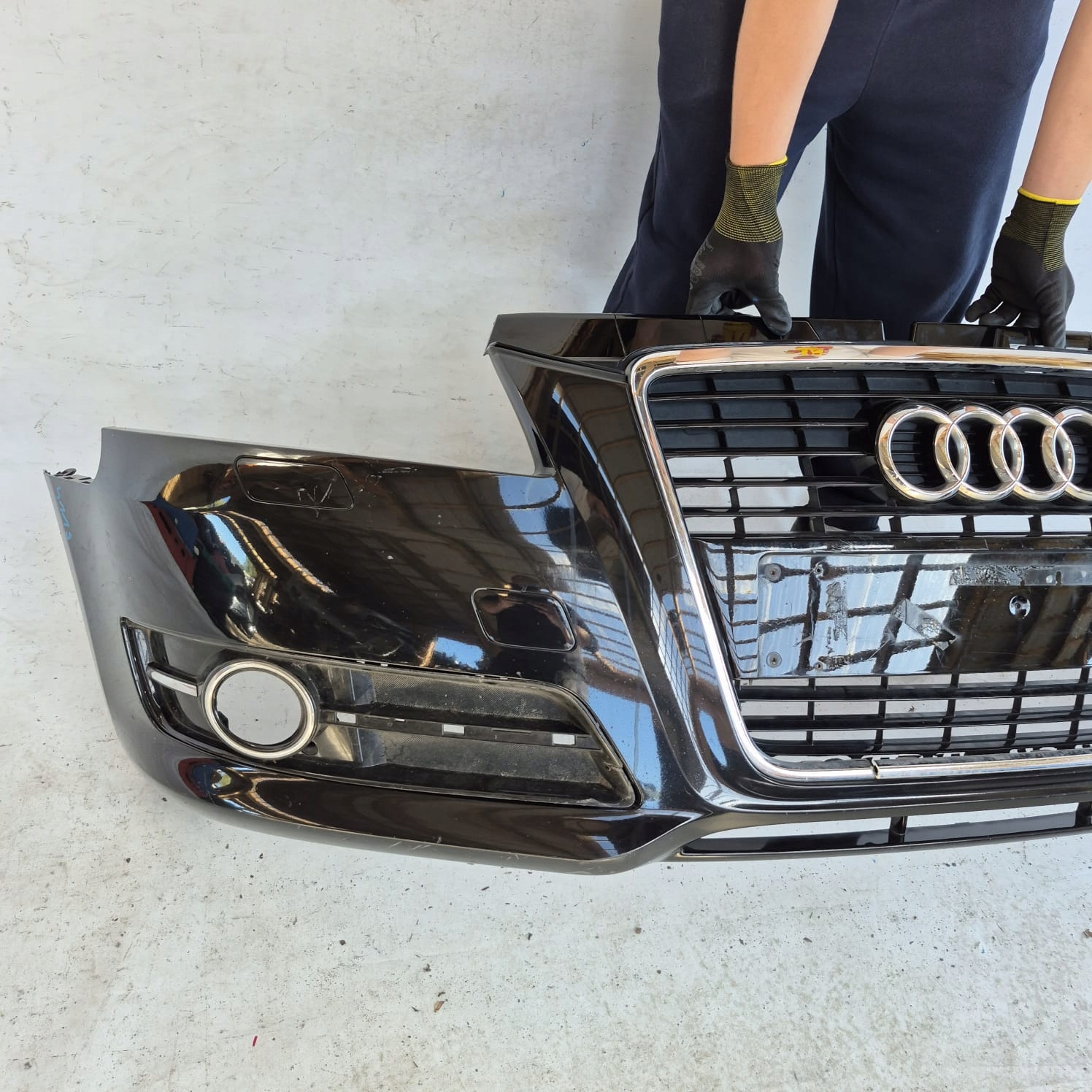 AUDI A3 8P LIFT 08- bumper front front SPR 8P0807437H